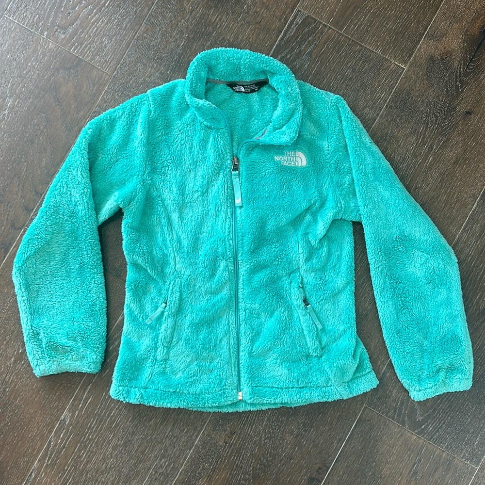 The North Face Girls Green Jacket Size XS (6) EUC